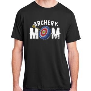 Archery Mom Bow Arrow Shooting Sports Hunter Adult ChromaSoft Performance T-Shirt