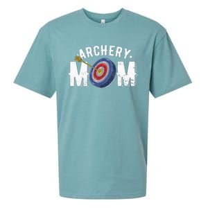 Archery Mom Bow Arrow Shooting Sports Hunter Sueded Cloud Jersey T-Shirt