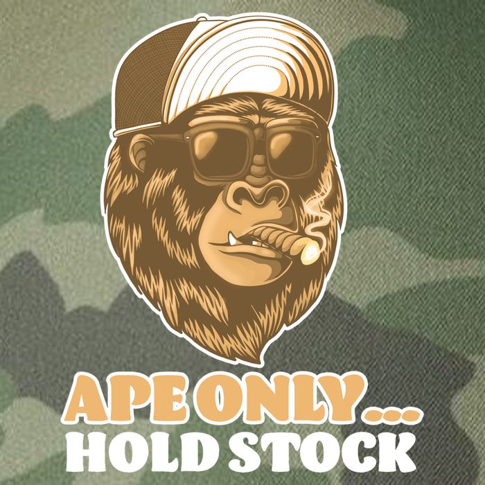 AMC Apes Only Hold The Stock Legacy Tie Dye Trucker Hat