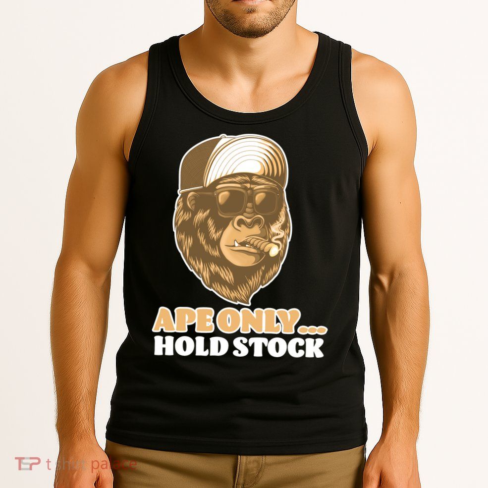 AMC Apes Only Hold The Stock Tank Top