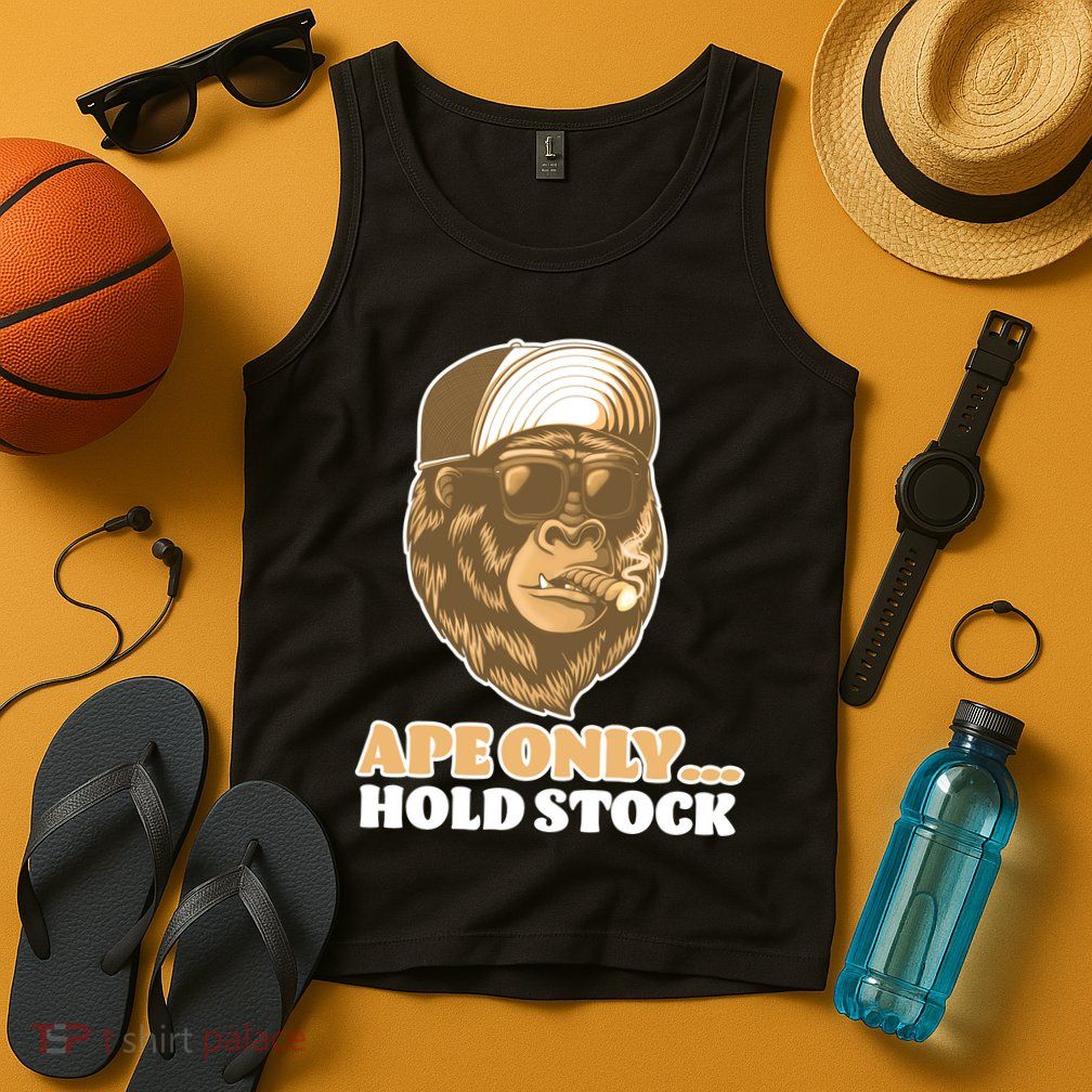AMC Apes Only Hold The Stock Tank Top