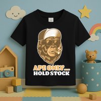 AMC Apes Only Hold The Stock Toddler T-Shirt