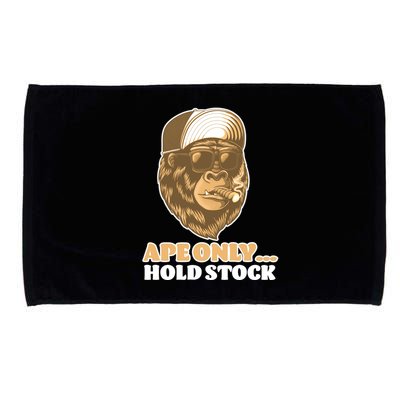 AMC Apes Only Hold The Stock Microfiber Hand Towel