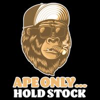 AMC Apes Only Hold The Stock Womens T-Shirt