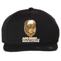 AMC Apes Only Hold The Stock Wool Snapback Cap