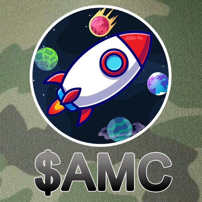 AMC Go To The Moon Rocket Ship Legacy Tie Dye Trucker Hat