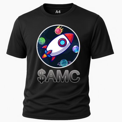AMC Go To The Moon Rocket Ship Performance Shirt
