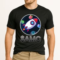 AMC Go To The Moon Rocket Ship Performance Shirt