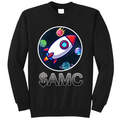 AMC Go To The Moon Rocket Ship Sweatshirt