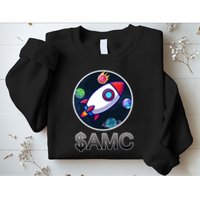 AMC Go To The Moon Rocket Ship Sweatshirt