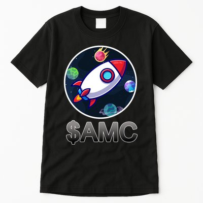 AMC Go To The Moon Rocket Ship Tall T-Shirt