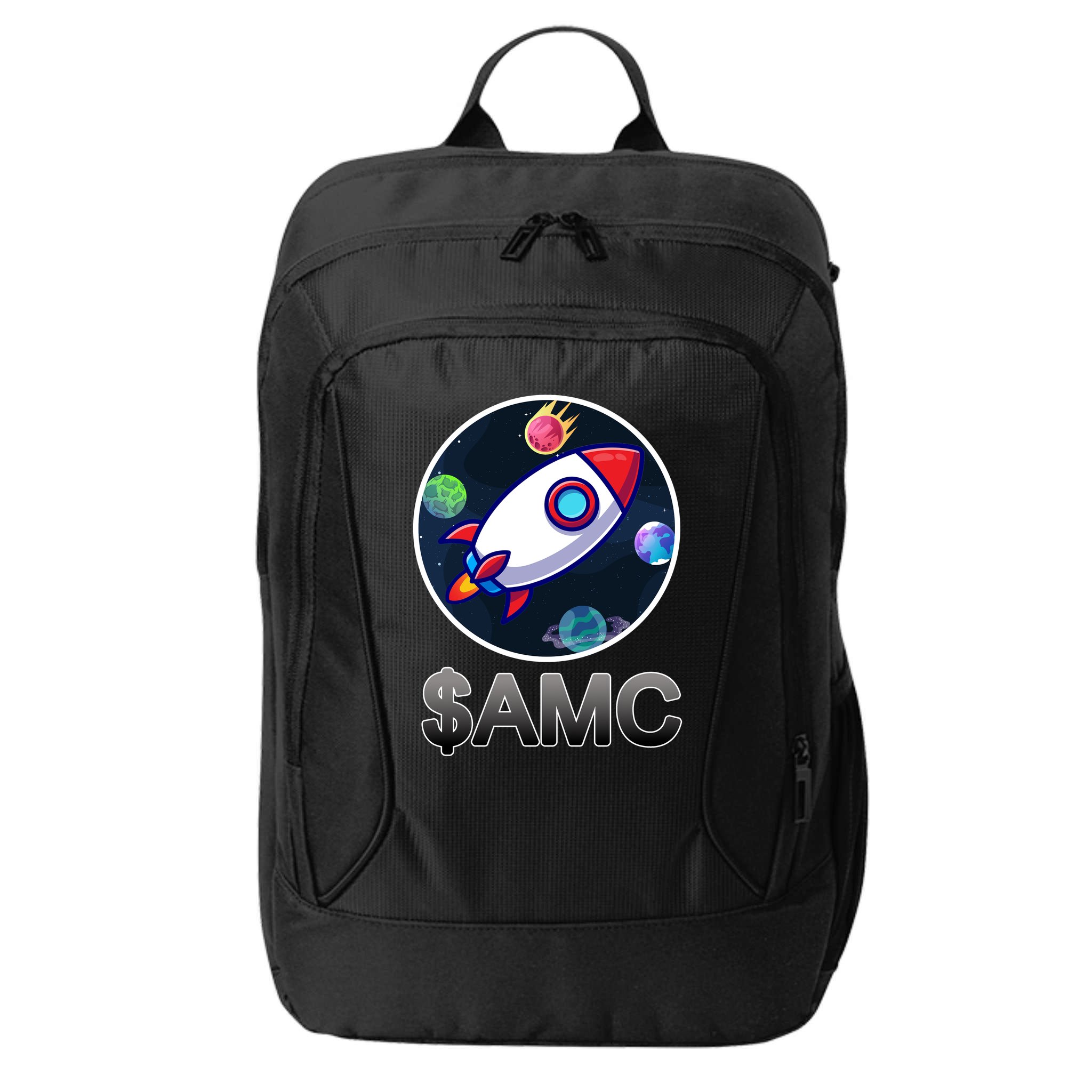 AMC Go To The Moon Rocket Ship City Backpack