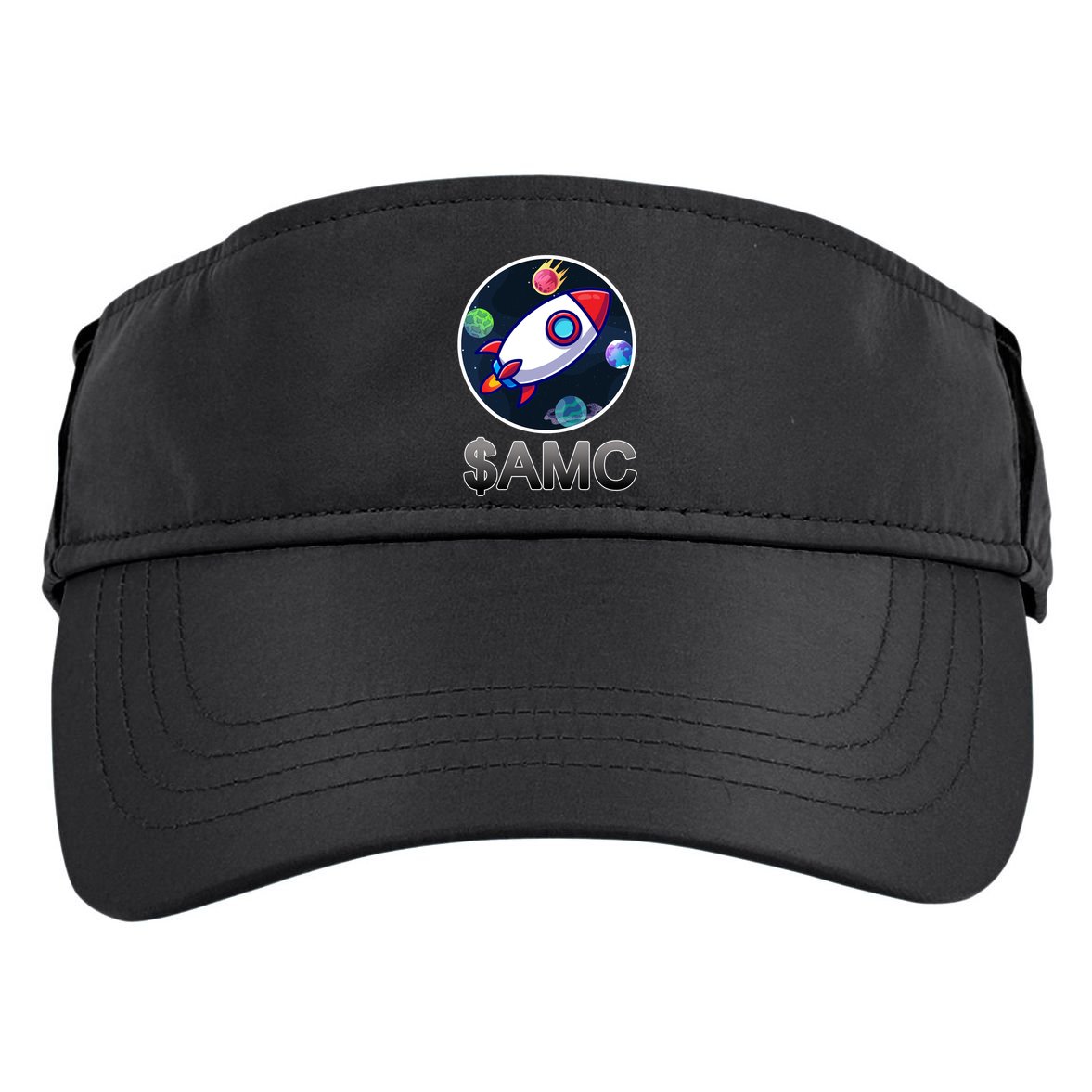 AMC Go To The Moon Rocket Ship Adult Drive Performance Visor