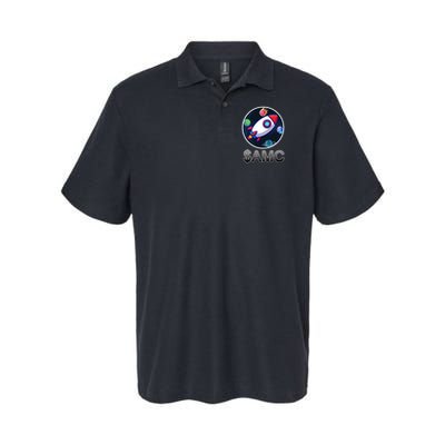 AMC Go To The Moon Rocket Ship Polo