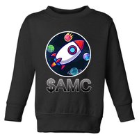 AMC Go To The Moon Rocket Ship Toddler Sweatshirt