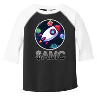 AMC Go To The Moon Rocket Ship Toddler Fine Jersey T-Shirt