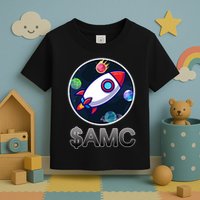 AMC Go To The Moon Rocket Ship Toddler T-Shirt