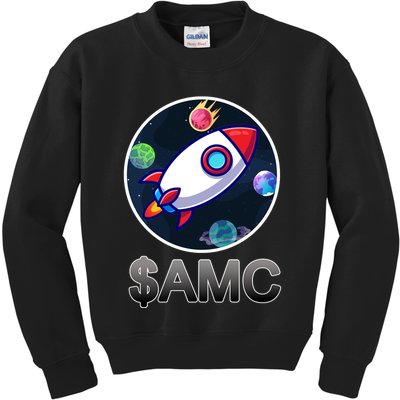 AMC Go To The Moon Rocket Ship Kids Sweatshirt