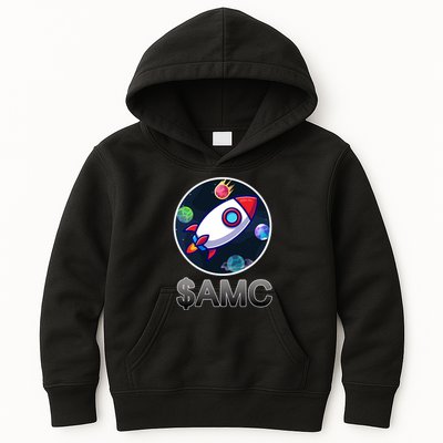 AMC Go To The Moon Rocket Ship Kids Hoodie