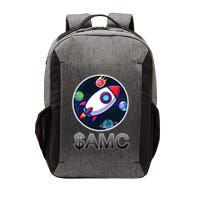AMC Go To The Moon Rocket Ship Vector Backpack