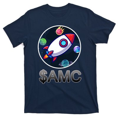 AMC Go To The Moon Rocket Ship T-Shirt