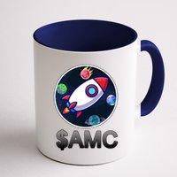 AMC Go To The Moon Rocket Ship Mug