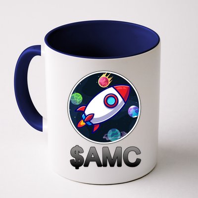 AMC Go To The Moon Rocket Ship Mug