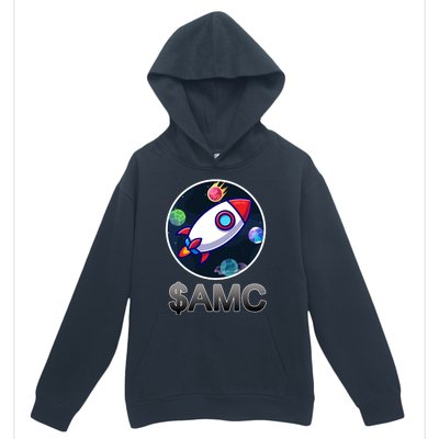 AMC Go To The Moon Rocket Ship Urban Pullover Hoodie