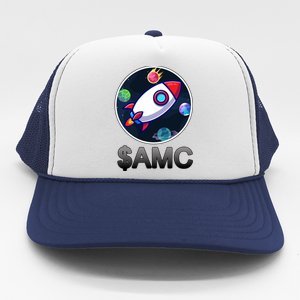 AMC Go To The Moon Rocket Ship Trucker Hat