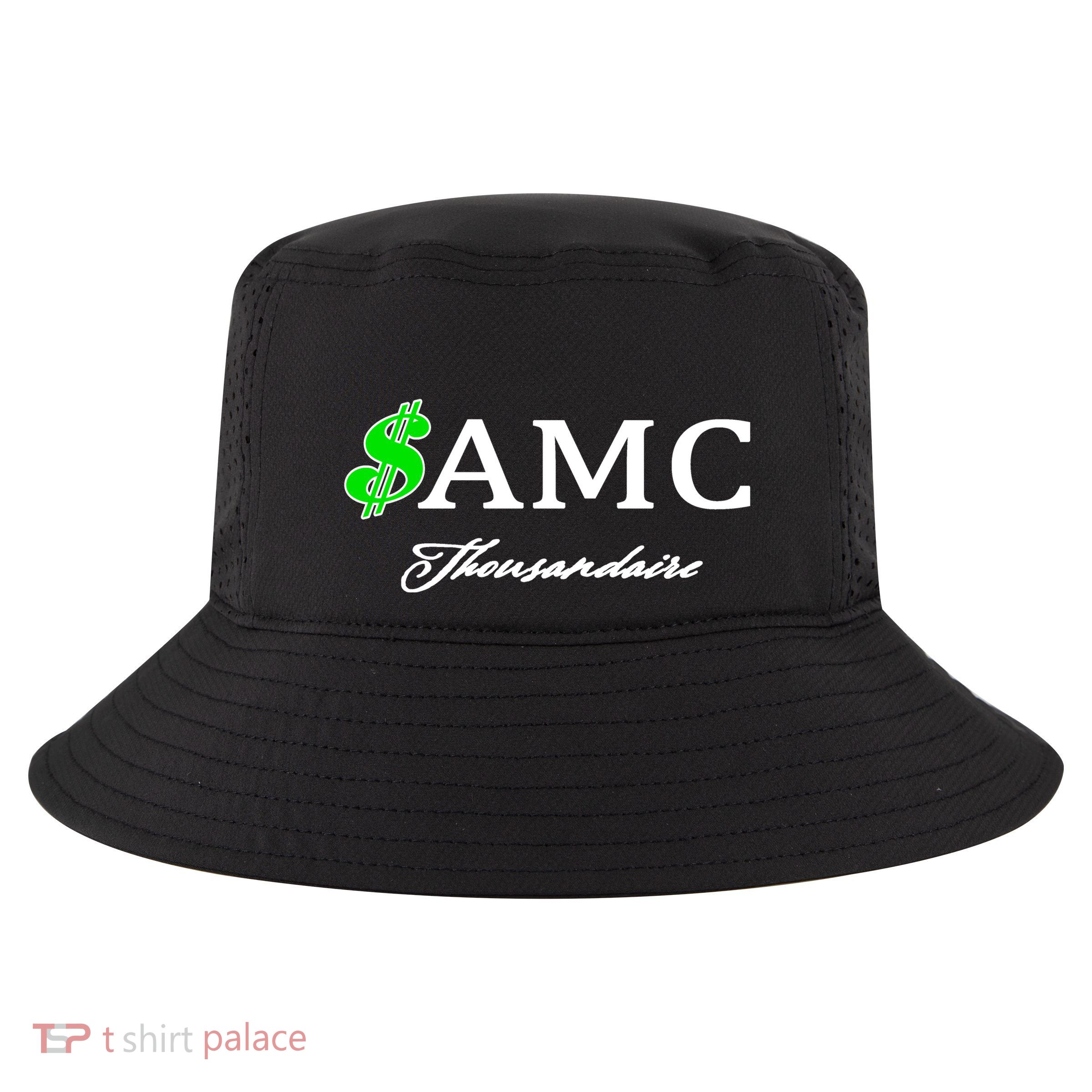 AMC Stocks Symbol Thousandaire  Cool Comfort Performance Bucket Hat