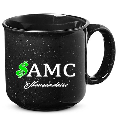 AMC Stocks Symbol Thousandaire  15oz Campfire Ceramic Mug