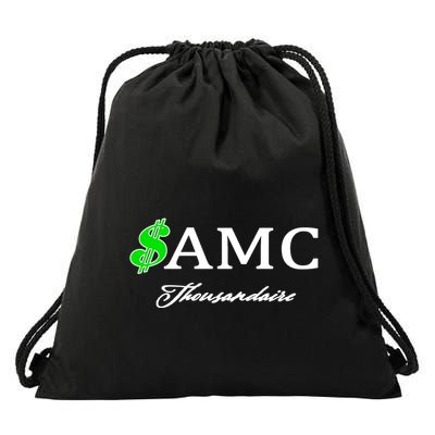AMC Stocks Symbol Thousandaire  Drawstring Bag