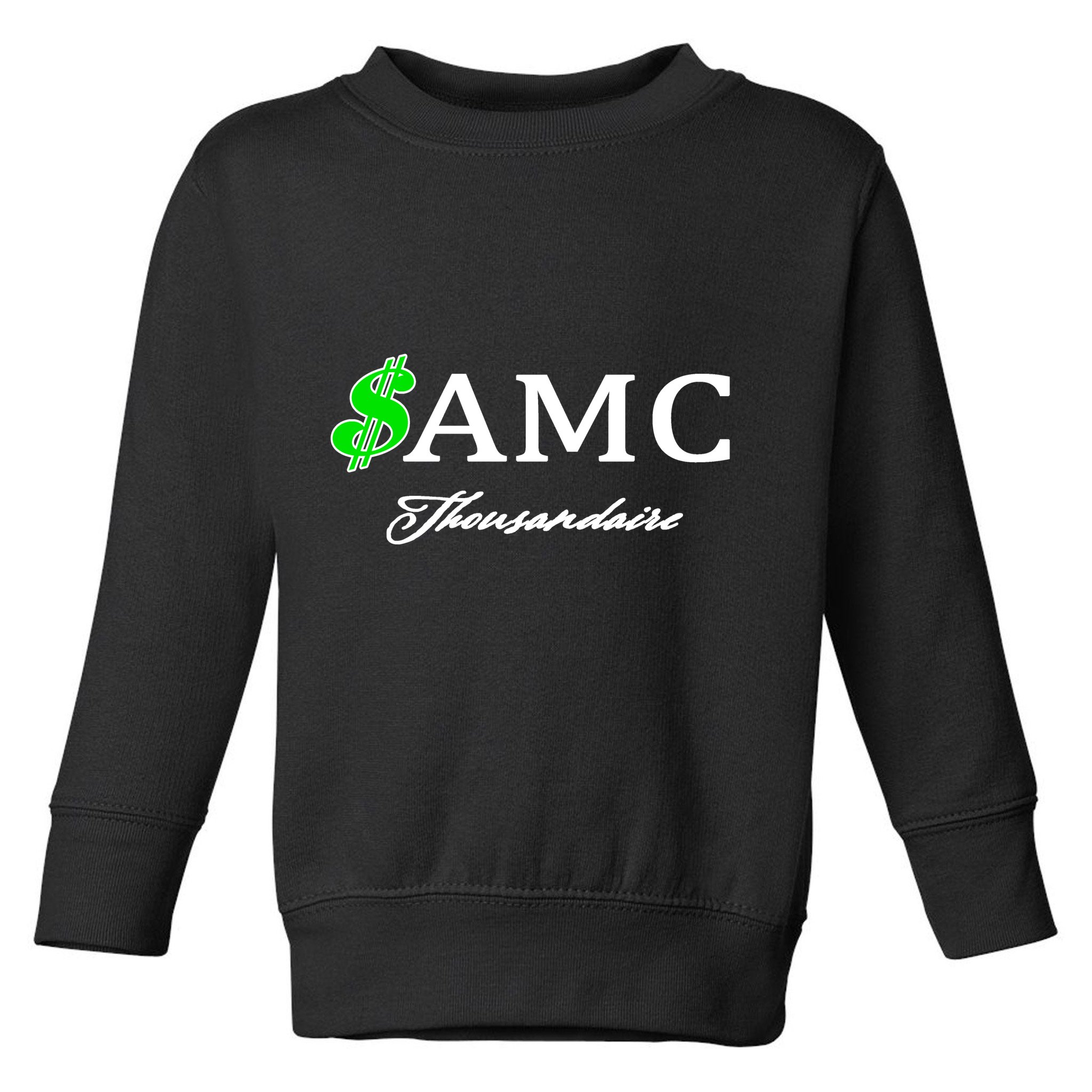 AMC Stocks Symbol Thousandaire  Toddler Sweatshirt