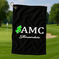 AMC Stocks Symbol Thousandaire  Golf Towel