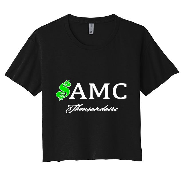 AMC Stocks Symbol Thousandaire  Crop Top