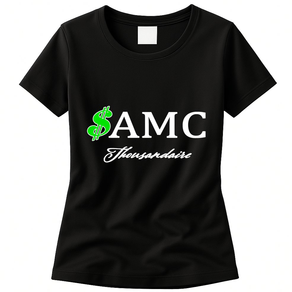 AMC Stocks Symbol Thousandaire  Womens T-Shirt