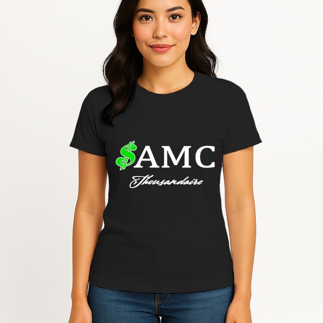 AMC Stocks Symbol Thousandaire  Womens T-Shirt