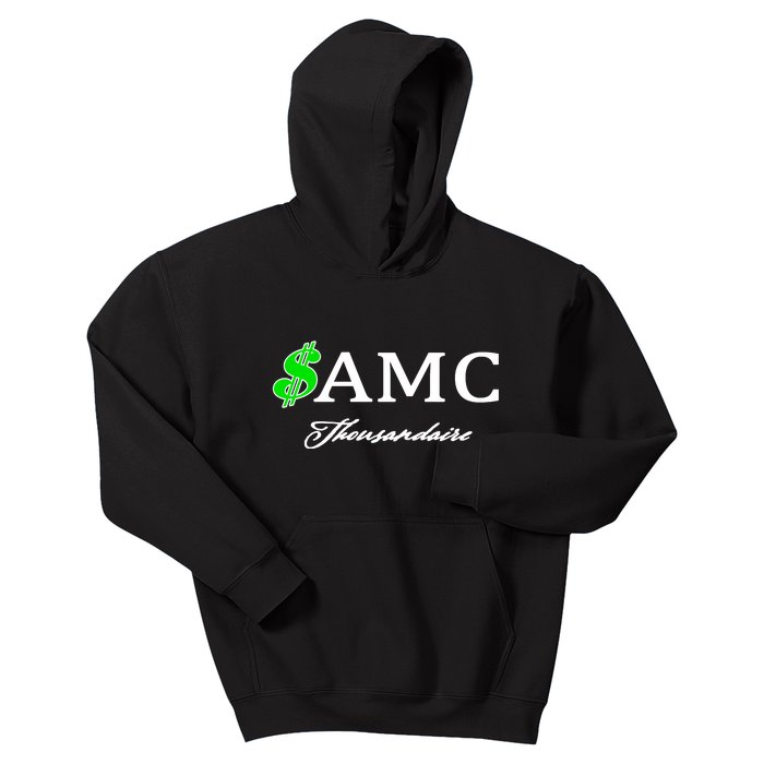 AMC Stocks Symbol Thousandaire  Kids Hoodie