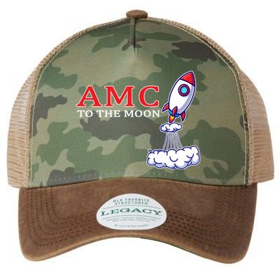AMC Stocks To The Moon Wall Street Legacy Tie Dye Trucker Hat
