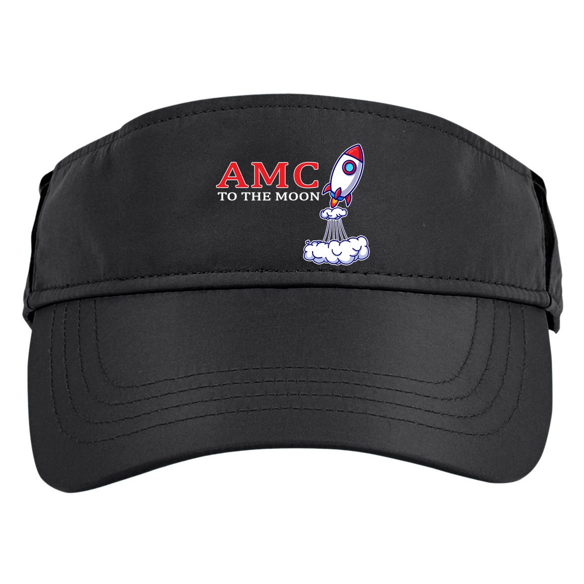 AMC Stocks To The Moon Wall Street Adult Drive Performance Visor