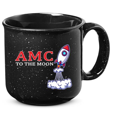 AMC Stocks To The Moon Wall Street 15oz Campfire Ceramic Mug