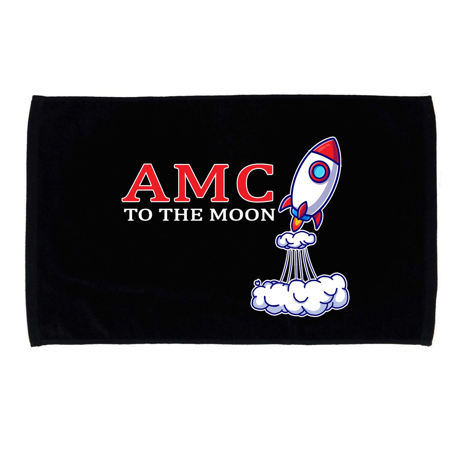 AMC Stocks To The Moon Wall Street Microfiber Hand Towel