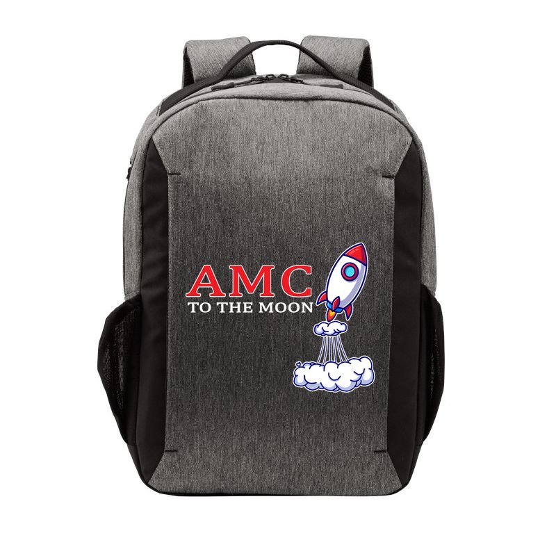 AMC Stocks To The Moon Wall Street Vector Backpack