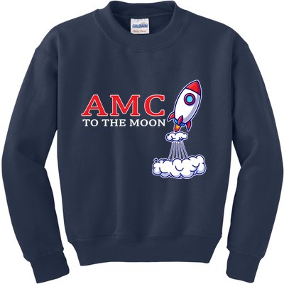 AMC Stocks To The Moon Wall Street Kids Sweatshirt