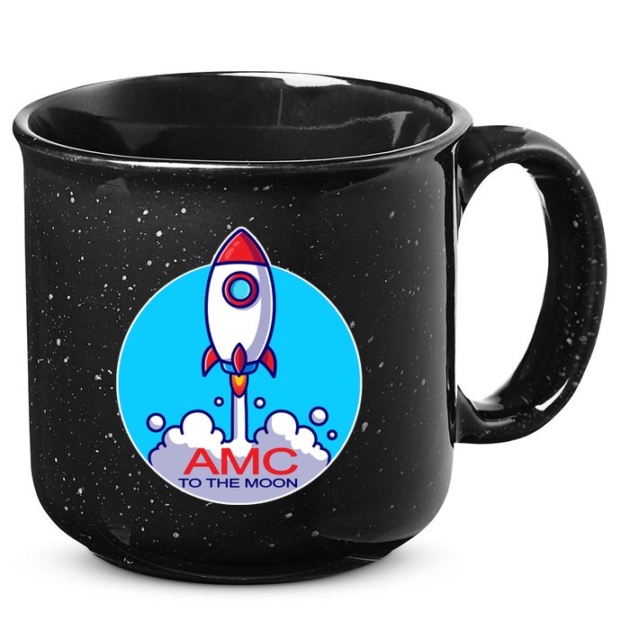 AMC To The Moon 15oz Campfire Ceramic Mug