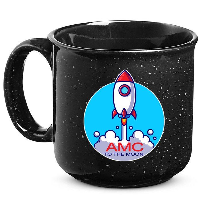 AMC To The Moon 15oz Campfire Ceramic Mug