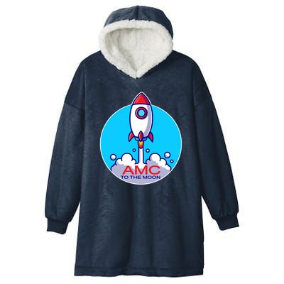 AMC To The Moon Hooded Wearable Blanket