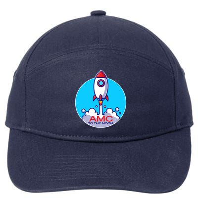 AMC To The Moon 7-Panel Snapback Hat
