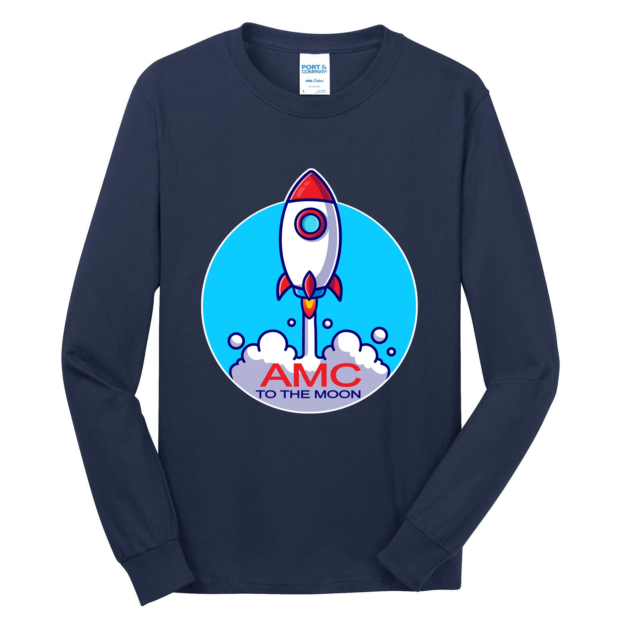 AMC To The Moon Tall Long Sleeve T-Shirt