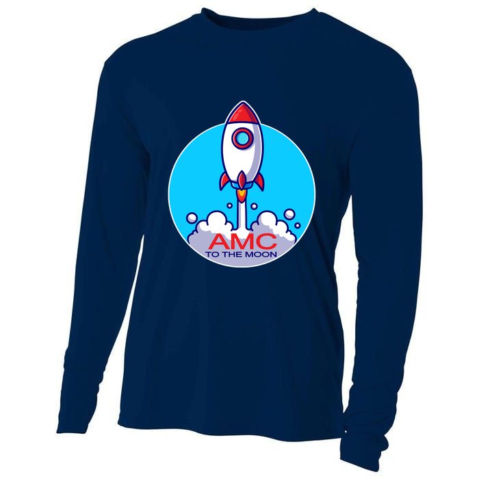 AMC To The Moon Cooling Performance Long Sleeve Crew
